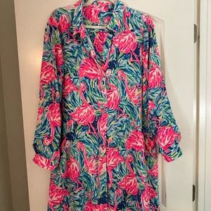 Lilly Pulitzer Flamingo Dress!
